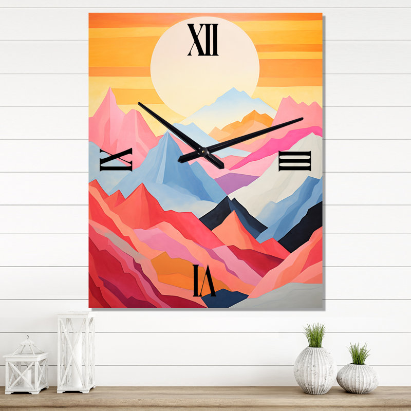 Horloge murale Evielynne, Moyen