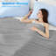 Ensemble de literie Cooling Grey, édredon en nylon pour toutes les saisons