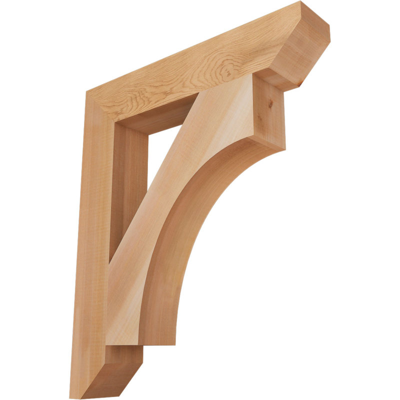 Support à lattes Westlake l 3 3 po x P 22 po x H 26 po Westlake, Cèdre rouge, H 26 po x l 3,5 po x P 22 po