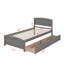 Lit plateforme simple avec deux tiroirs-2001867130