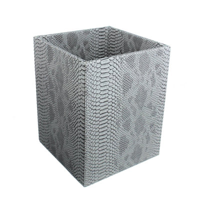 Camp Manufactured Wood Open Waste Bin