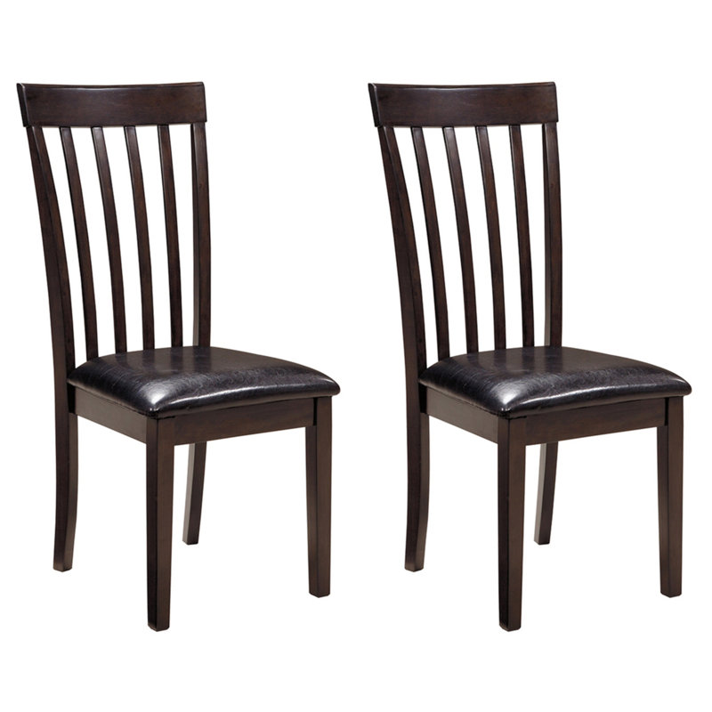 Leanndra 18.5'' H Faux Leather Upholstered Side Chair