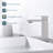 Single-Hole Bathroom Faucet with Drain Assembly-92363205