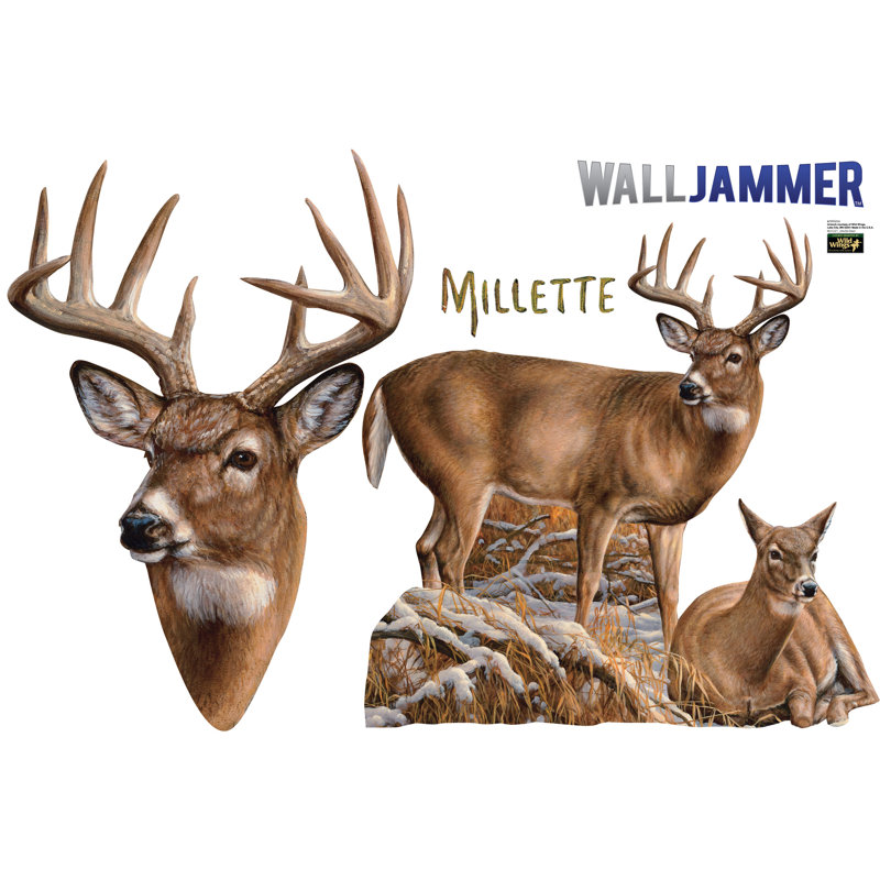 Advanced Graphics WJ1222 48 x 72 in. Deer Wall Decal