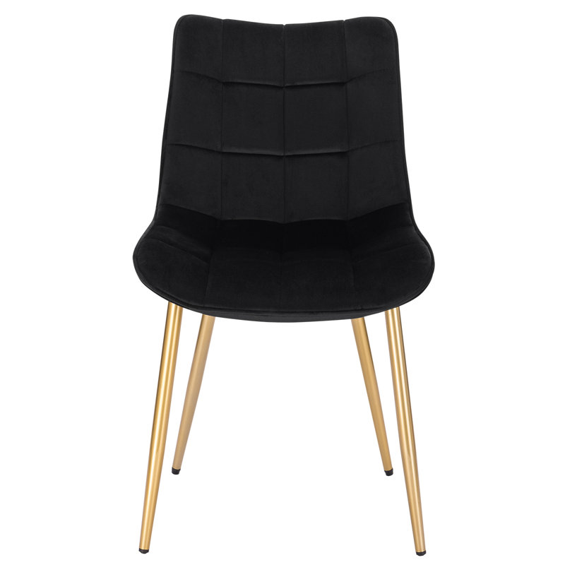 Stalnaker Upholstered Dining Chair, Black