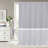 Holz Striped Shower Curtain with Hooks Included-409619073-409619074