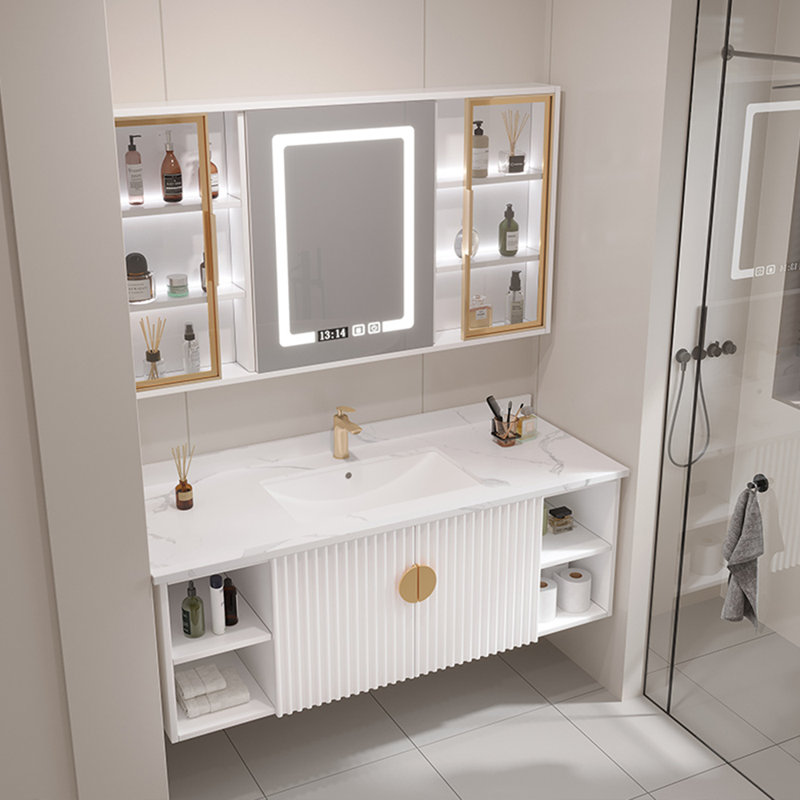 Light luxury modern simple bathroom cabinet