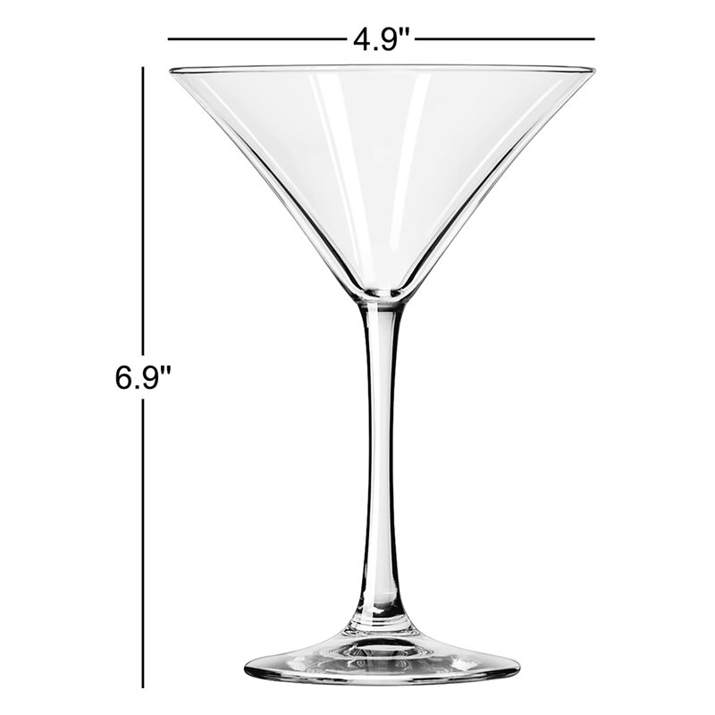 Verres à martini Merlot Birch Lane ™, 8 onces, ensemble de 6