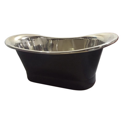 1800mm x 760mm Freestanding Soaking Nickel Bathtub