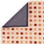 Nayiri Hand Woven Polka Dot Rust Area Rug-378806719