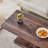 Modern Minimalist Walnut Dark Brown Texture Sticker-Patterned MDF Rectangular Coffee Table. Add a quiet and cozy atmosphere to your home.MDF coffee table,Walnut,Dark Brown textured Sticker,side table