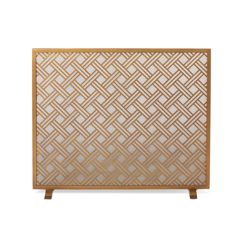 Iron Fireplace Screen