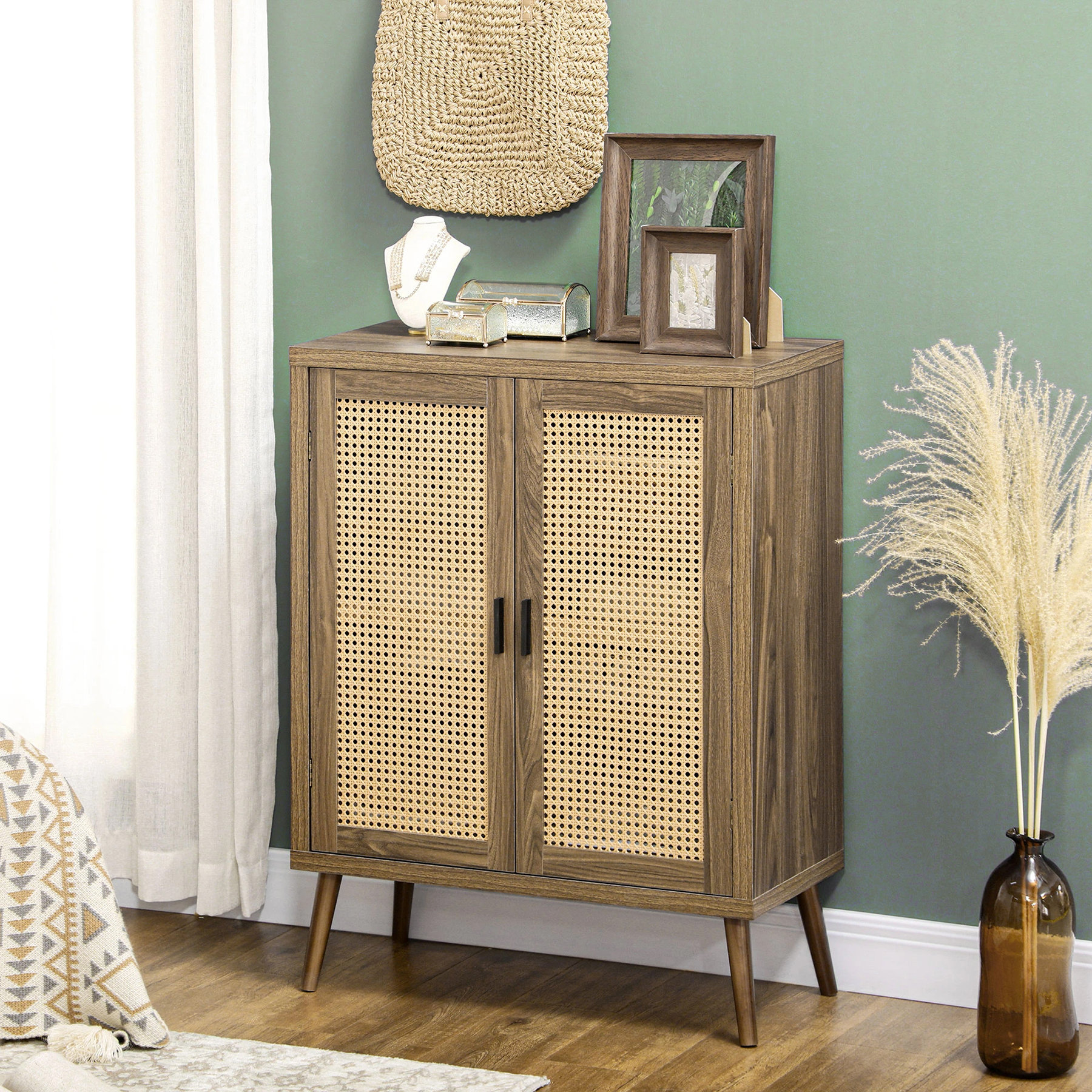 Bay Isle Home™ Amp 2 - Door Accent Cabinet | Wayfair