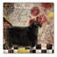 «Jadaya Baa Baa Black Sheep» par Color Bakery, impression sur toile tendue-20506708