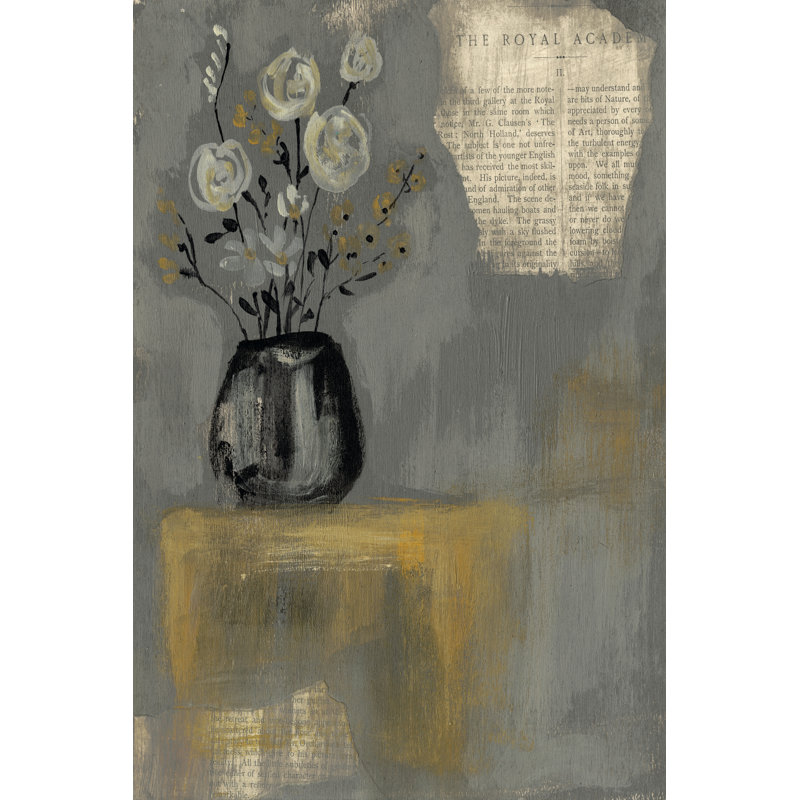 Floral Salon II by William H. Bartlett - Wrapped Canvas Painting, 46cm H x 30cm W x 3.8cm D