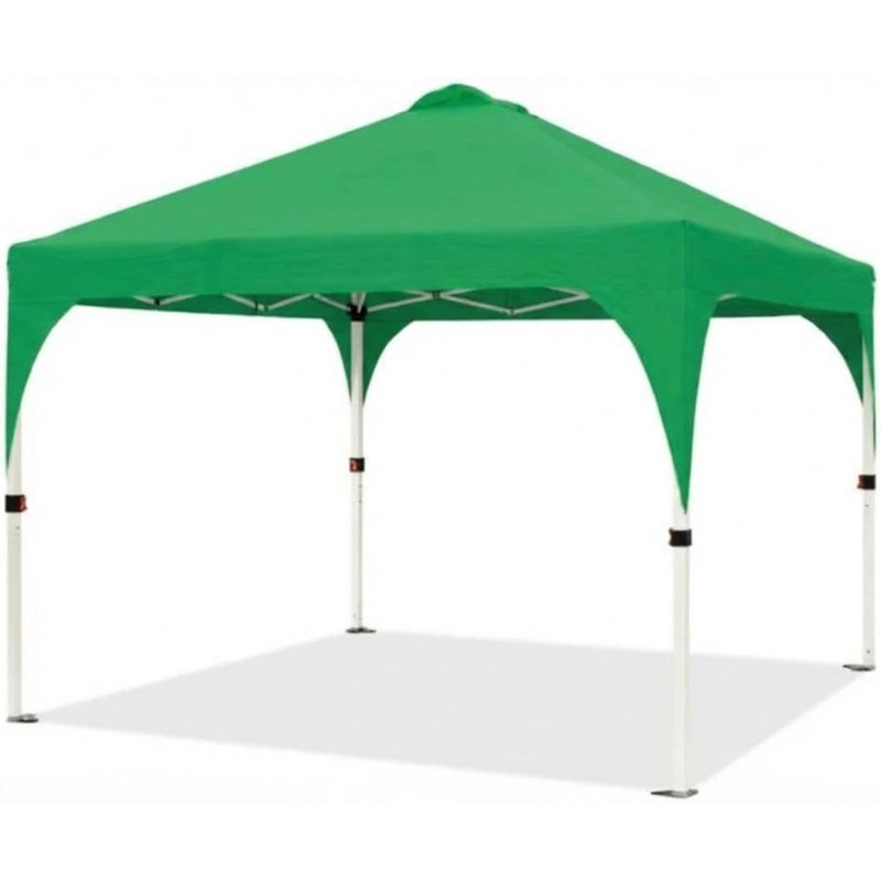 3x3M Commercial Folding Gazebo, European Church Window, Locking Center, 150D Oxford Fabric, Ceiling Height 270cm, Locking without Curtain