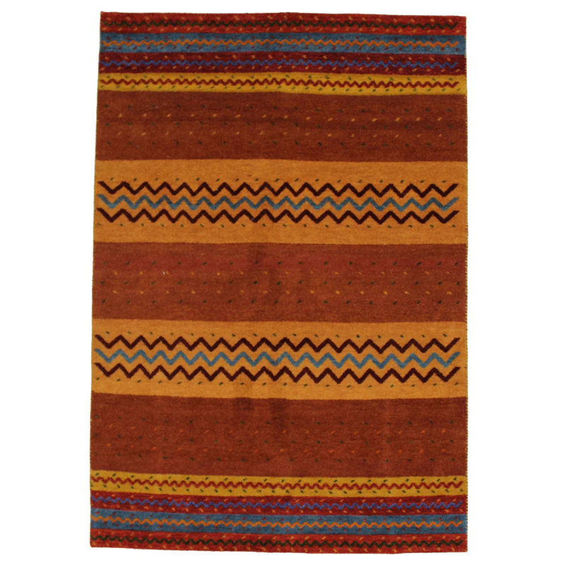 Chevron Area Rug in Multicolor