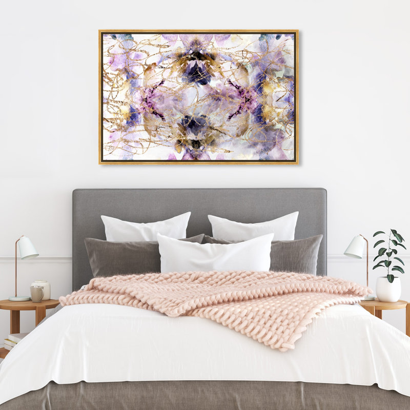 Sa propre voie - Impression sur toile, H 24 po x l 36 po, Toile avec cadre doré