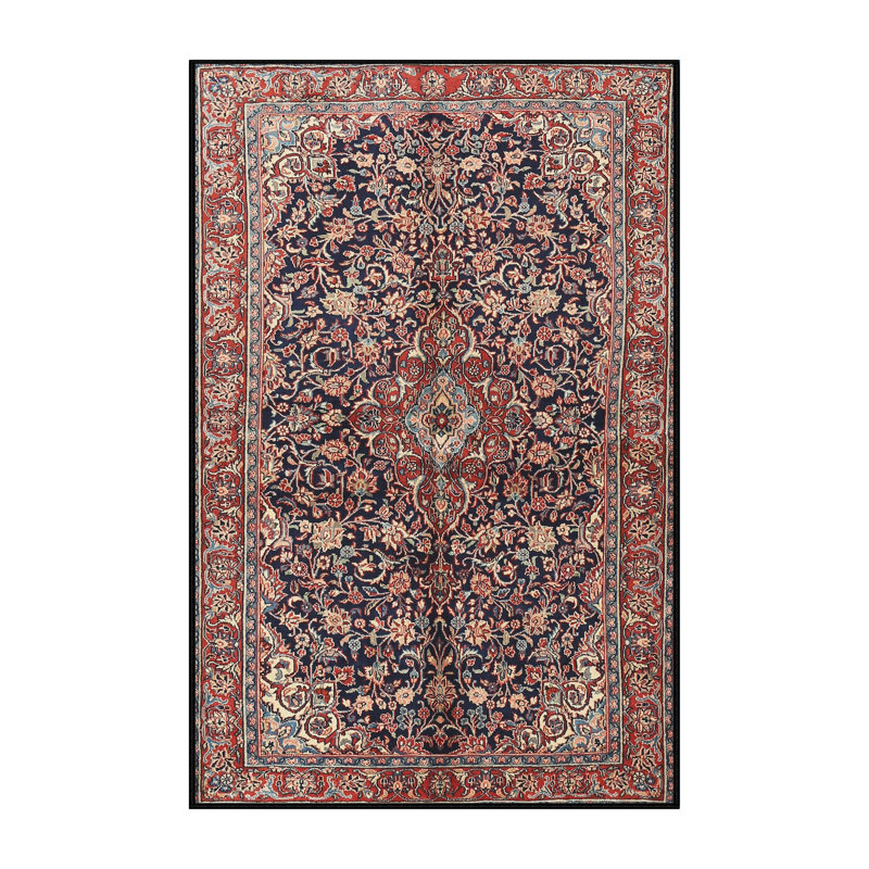 Bosco Wool Oriental Indoor Rug, Rectangle 8' x 10'