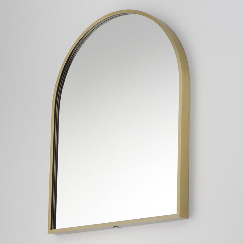 Elisse-LED Mirror, Gold