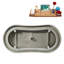 Baignoire autoportante 66 "avec drain interne Streamline-101697665