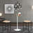 Geral Counter Stool with Metal Frame