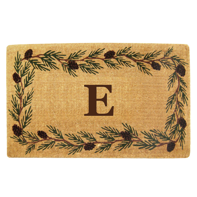 Tapis de porte antidérapant pour l'extérieur, L 22 po x L 36 po, E