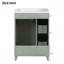Meuble-lavabo 24 po avec lavabo en céramique, 2 tiroirs, 1 porte-115688373