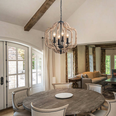 Marie-Lucie 4 - Light Dimmable Geometric Chandelier