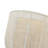 1 - Light Retro Pull Chain Semi Circular Linen Wall Sconce