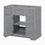 Base de meuble-lavabo simple 35,60 po seulement-99379656
