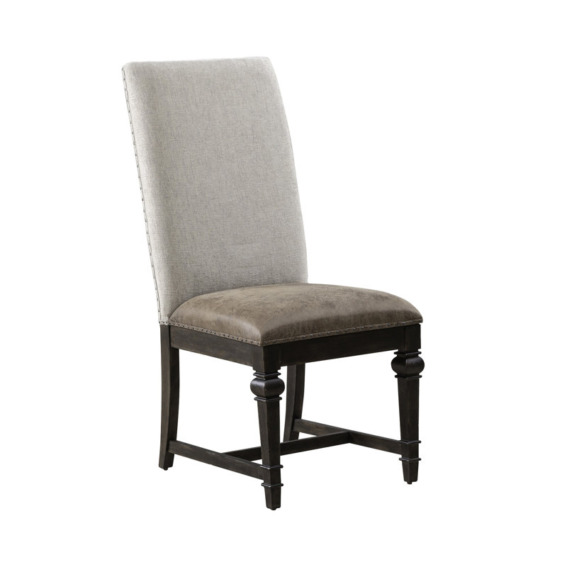 Chaise d'appoint rembourrée deux tons Trelawny - brun selle