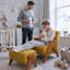 Upholstered Armchair with Footstool-488585402-503314700
