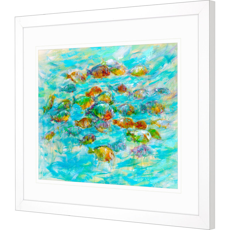"Couleurs tropicales" par Bell, reproduction sur papier