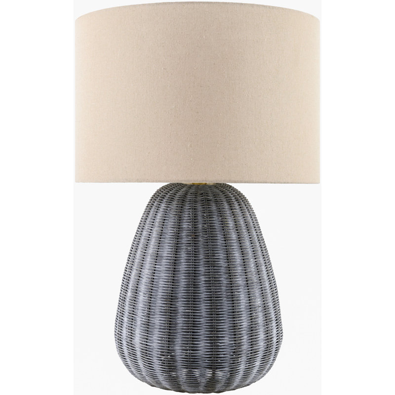 Ollie Table Lamp, Gray, Brown