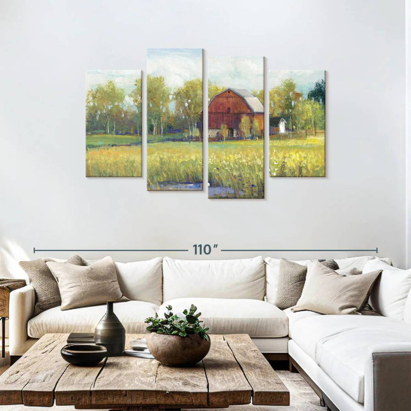 Lilie Rural America I, 48" H x 75" W