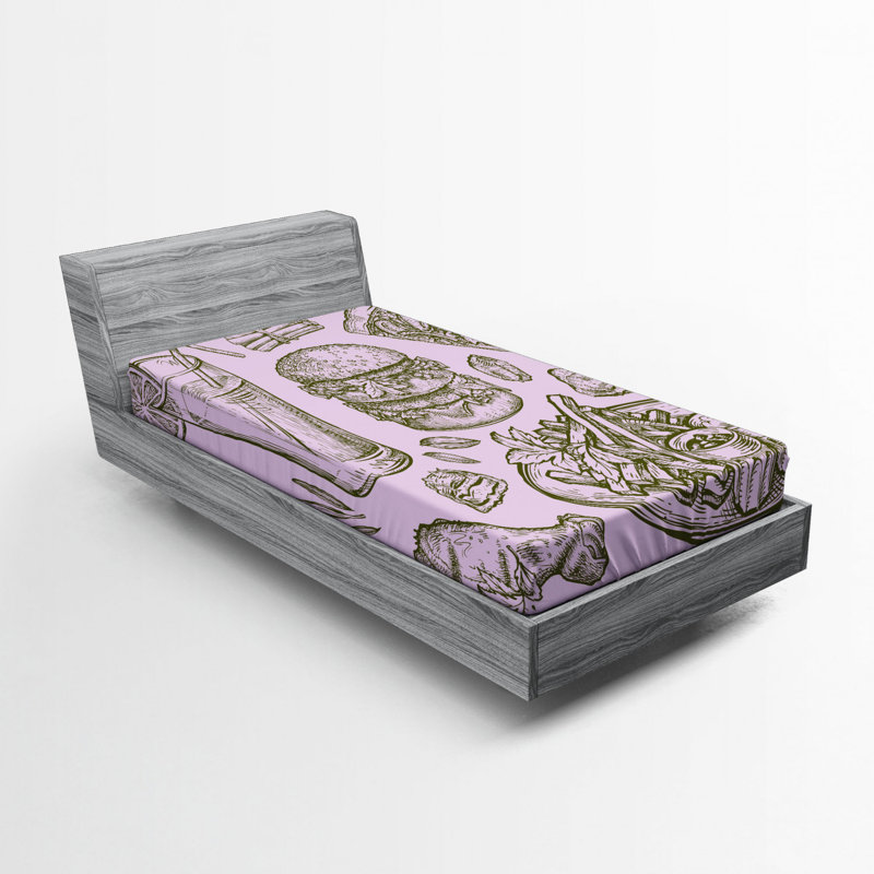 Microfiber Fitted Sheet, Twin XL Fitted Sheet