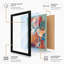 Collision of Colour Abstract - Framed Print-1620254546-1620254573