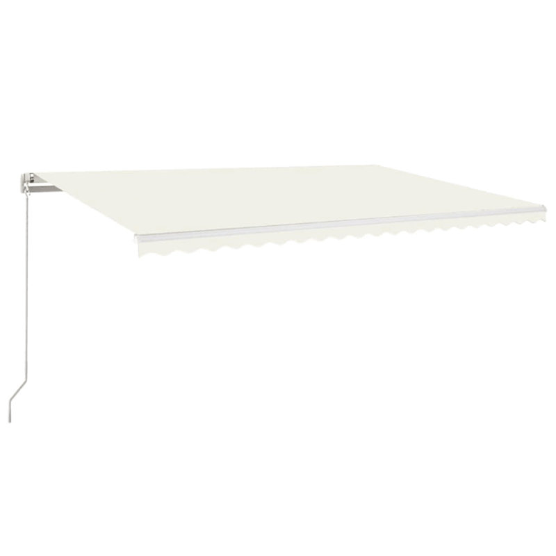 Dakota Fields 500cm W x 300cm D Retractable, Cream, 18cm H x 500cm W x 300cm D