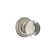 Privacy Providence Crystal Clear Knob with Regular Rose