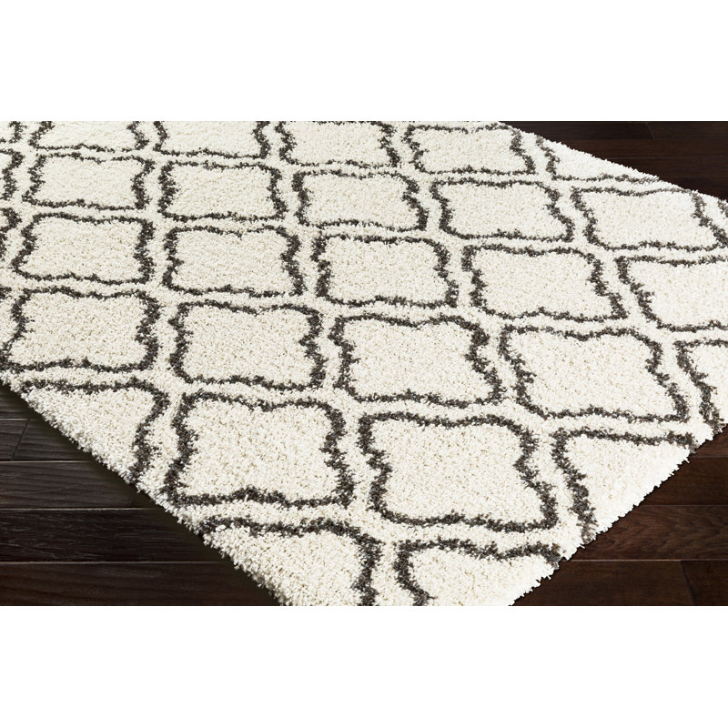 Geometric Indoor Rug, Rectangle 2' x 3'