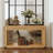Elowen 60" Console Table With 2 Drawers, Wood Sofa Table For Entryway Hallway Living Room-732208589