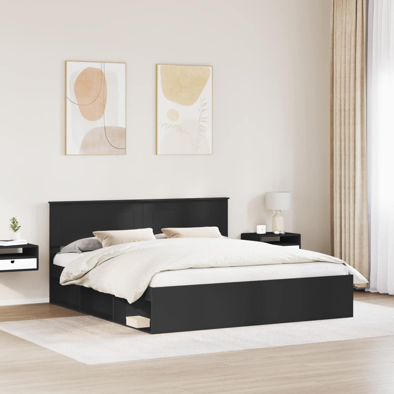 Bed, Black, Kingsize (5')