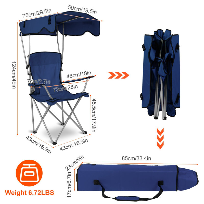 Sharlonda Folding Camping Chair