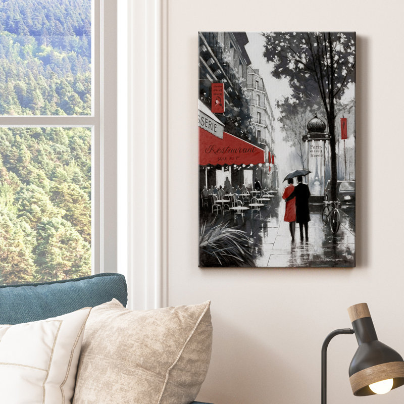 Vue de l'empire - reproduction d'art, H 12 po x l 8 po x P 1,5 po, Toile tendue, Pas de tapis