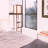 Maxwell 63 in. Traditional LED 3-Shelf Floor Lamp with Fabric Square Shade-2023371787