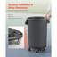 Poubelle ronde avec poubelle 20, 32, 44, 55 gallons 500 lb