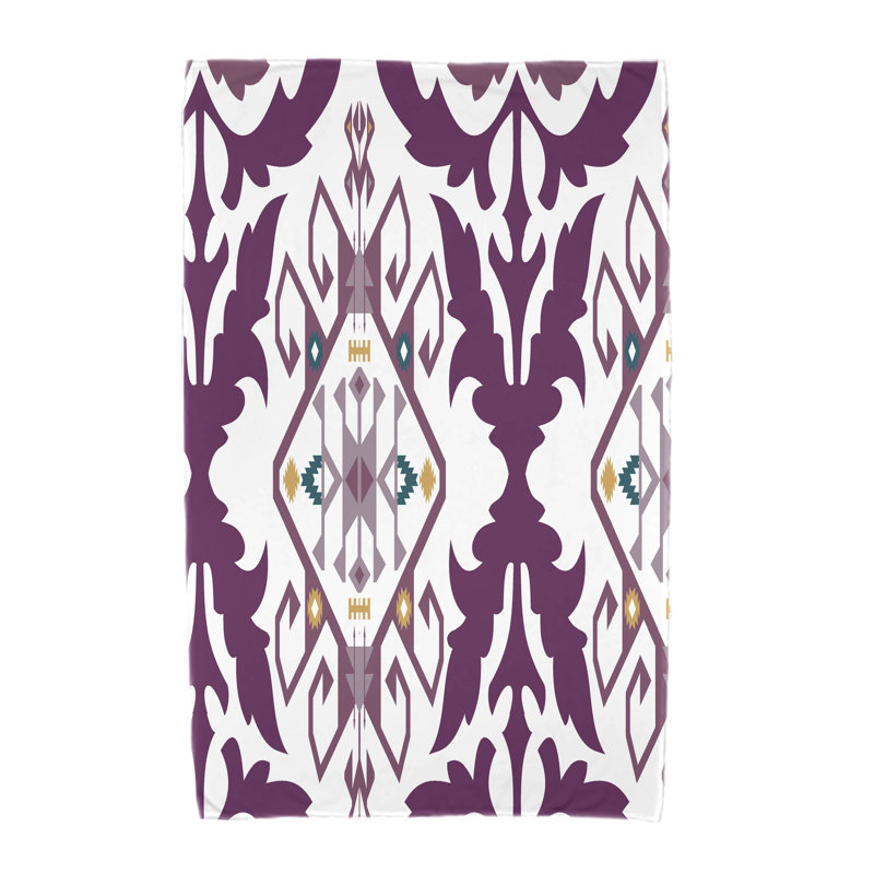 Serviette de plage Alfreda, Mauve