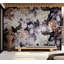 Papier peint floral - Motif floral rétro-1207993908