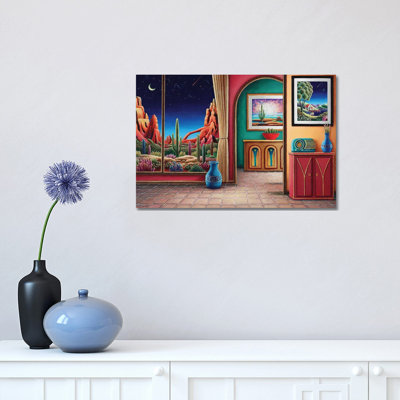 Radio Days XII by Andy Russell - Wrapped Canvas Print